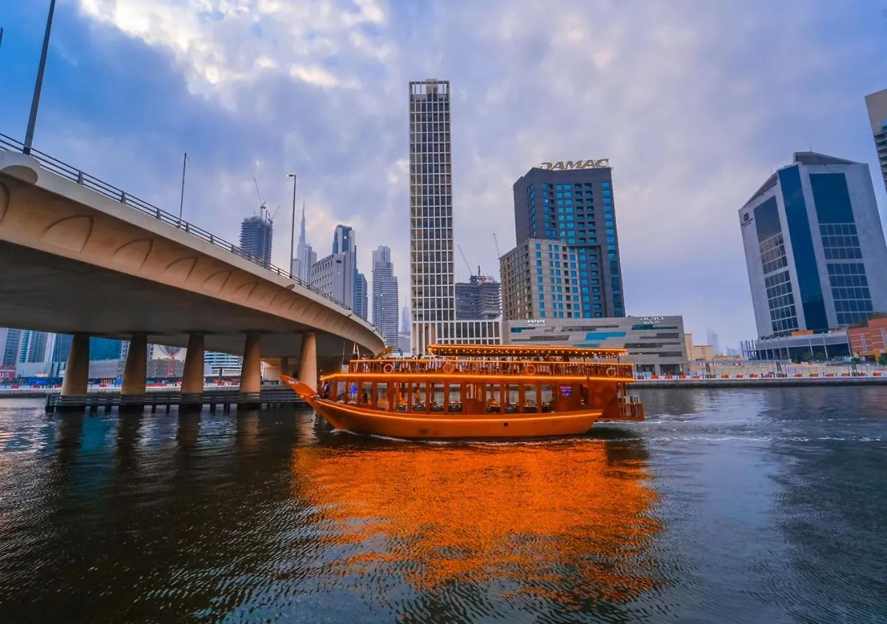 Cozy Studio Hideaway In Luxe Business Bay By Voye Homes Dubai Birleşik Arap Emirlikleri