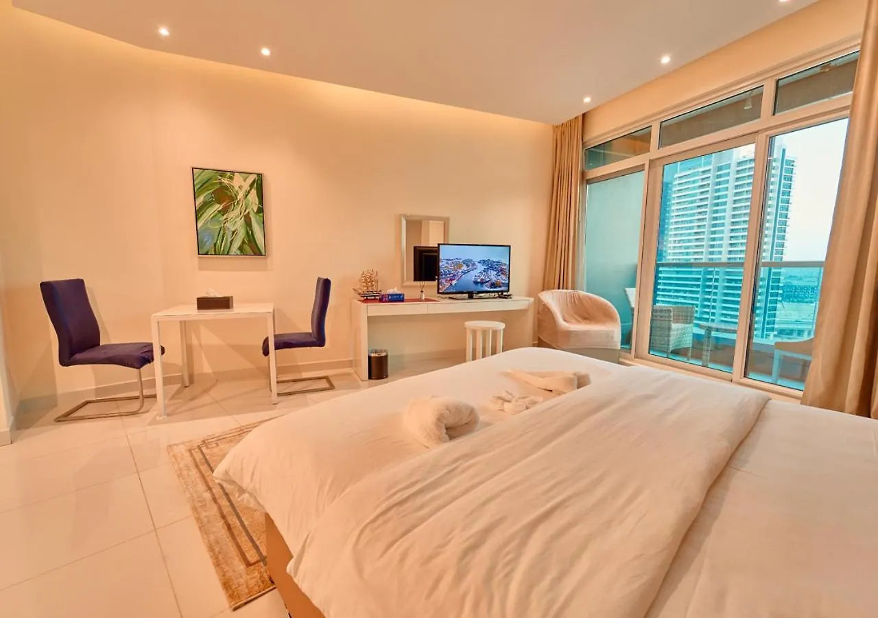 Daire Cozy Studio Hideaway In Luxe Business Bay By Voye Homes Dubai