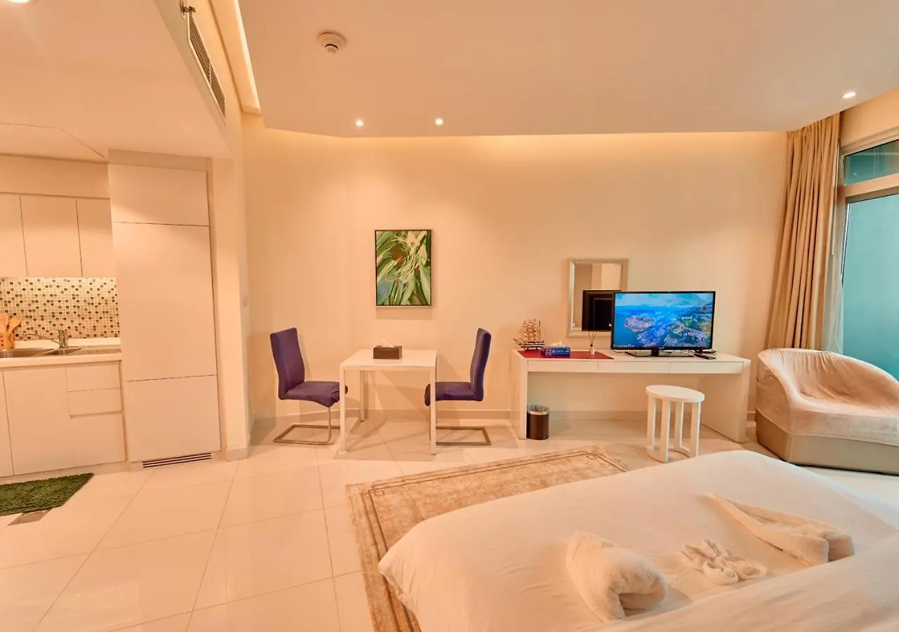 Daire Cozy Studio Hideaway In Luxe Business Bay By Voye Homes Dubai